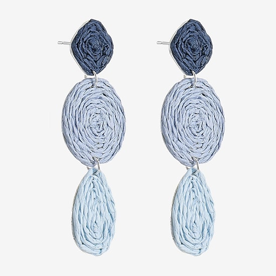 Liz Claiborne Womens Hypoallergenic Drop Earrings