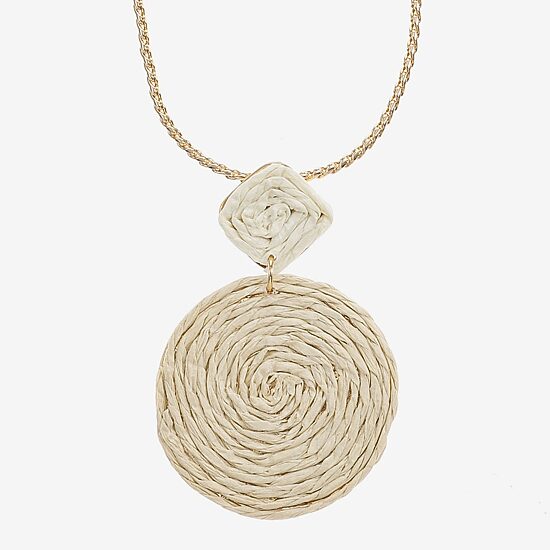 Liz Claiborne Womens 17 Inch Pendant Necklace