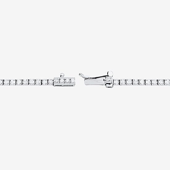 Limited Quantities! Womens 1 CT. T.W. Natural White Diamond 14K Gold 7 Inch Tennis Bracelet
