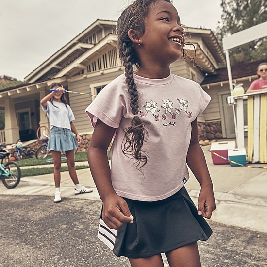 adidas Toddler Girls 2-pc. Skort Set