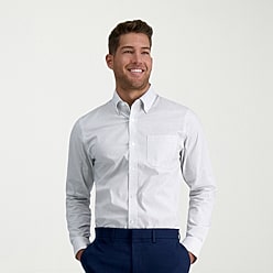 jcpenney mens long sleeve dress shirts Stafford Sweat Repel Advanced Performance Men's Regular Fit Stretch Fabric Wrinkle Free Long Sleeve Dress Shirt, 17-17.5 36-37, Pink