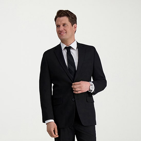 Haggar JMH Premium Mens Stretch Fabric Classic Fit Suit Jacket
