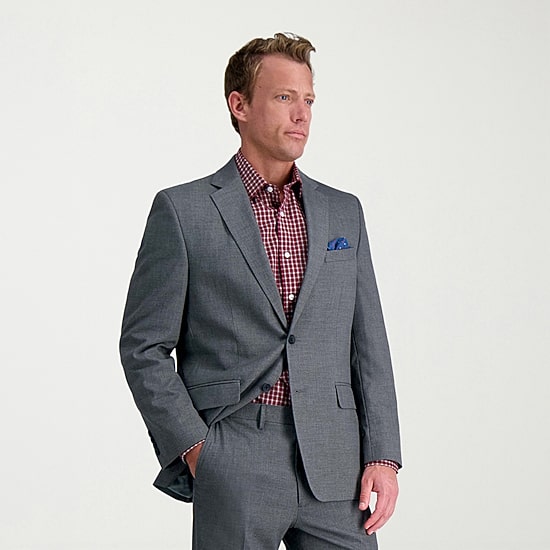Haggar JMH Premium Mens Stretch Fabric Classic Fit Suit Jacket