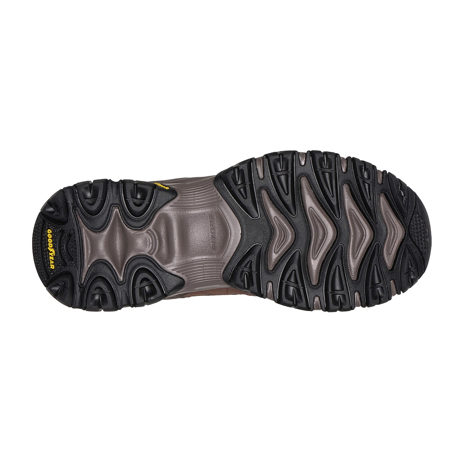 Skechers Hands Free Slip-Ins Afterburn Mens Round Steel Toe Work Shoes