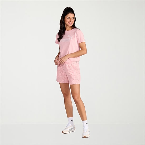 PUMA Womens Crew Neck Short Sleeve Active T-Shirt