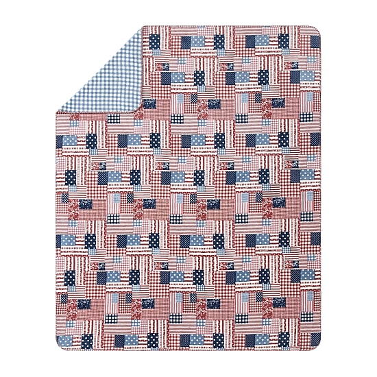 AMERICAN SPIRIT® Big Sky Reversible Coco Plush Throw