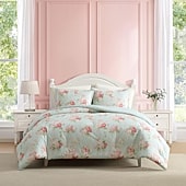 Laura Ashley Rowland 3-pc. Comforter Set, Color: White - JCPenney