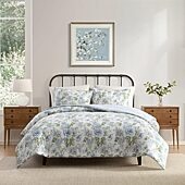 Laura Ashley Honeysuckle 3-pc. Reversible Quilt Set, Color: Yellow
