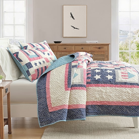 AMERICAN SPIRIT® Amelia 3-pc. Quilt Set