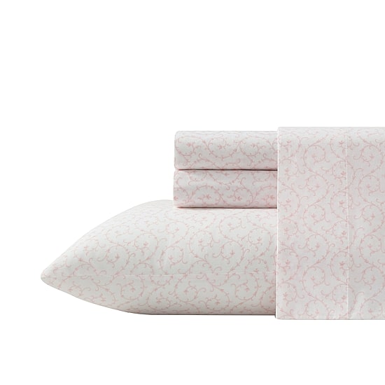 Laura Ashley Cotton Percale Sheet Set