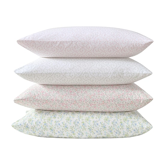 Laura Ashley 200tc Cotton Percale Standard Pillowcase