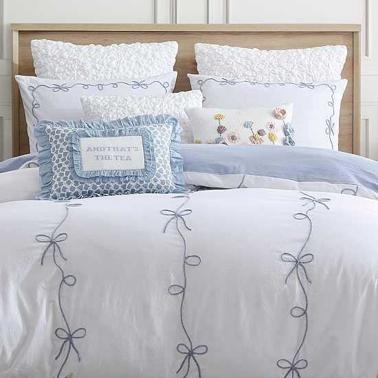 Peri Home Sasha Bows Duvet Sets