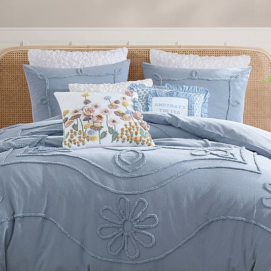 Peri Home Retro Scroll Comforter Sets