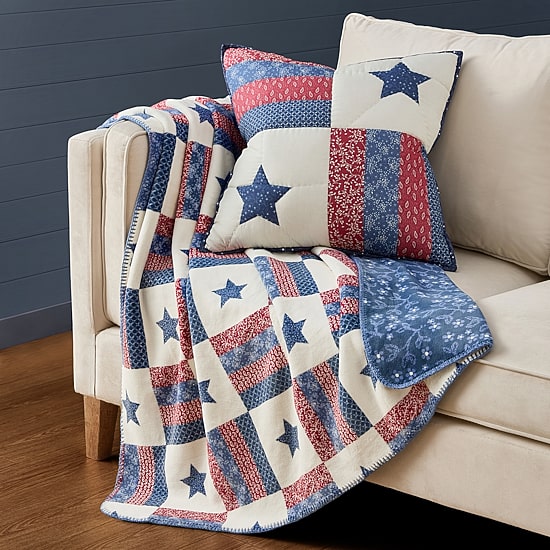 AMERICAN SPIRIT® Roosevelt Square Throw Pillow