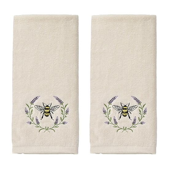Saturday Knight Bee Lavender 2-pc. Hand Towel