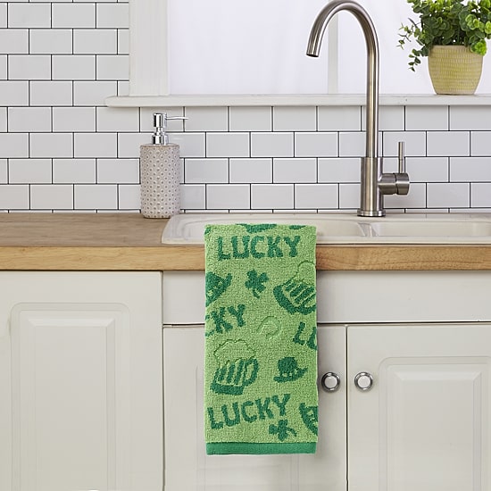 Saturday Knight Lucky Jacquard 2-pc. Hand Towel