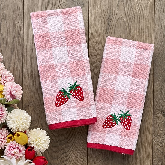 Saturday Knight Buffalo Plaid 2-pc. Hand Towel