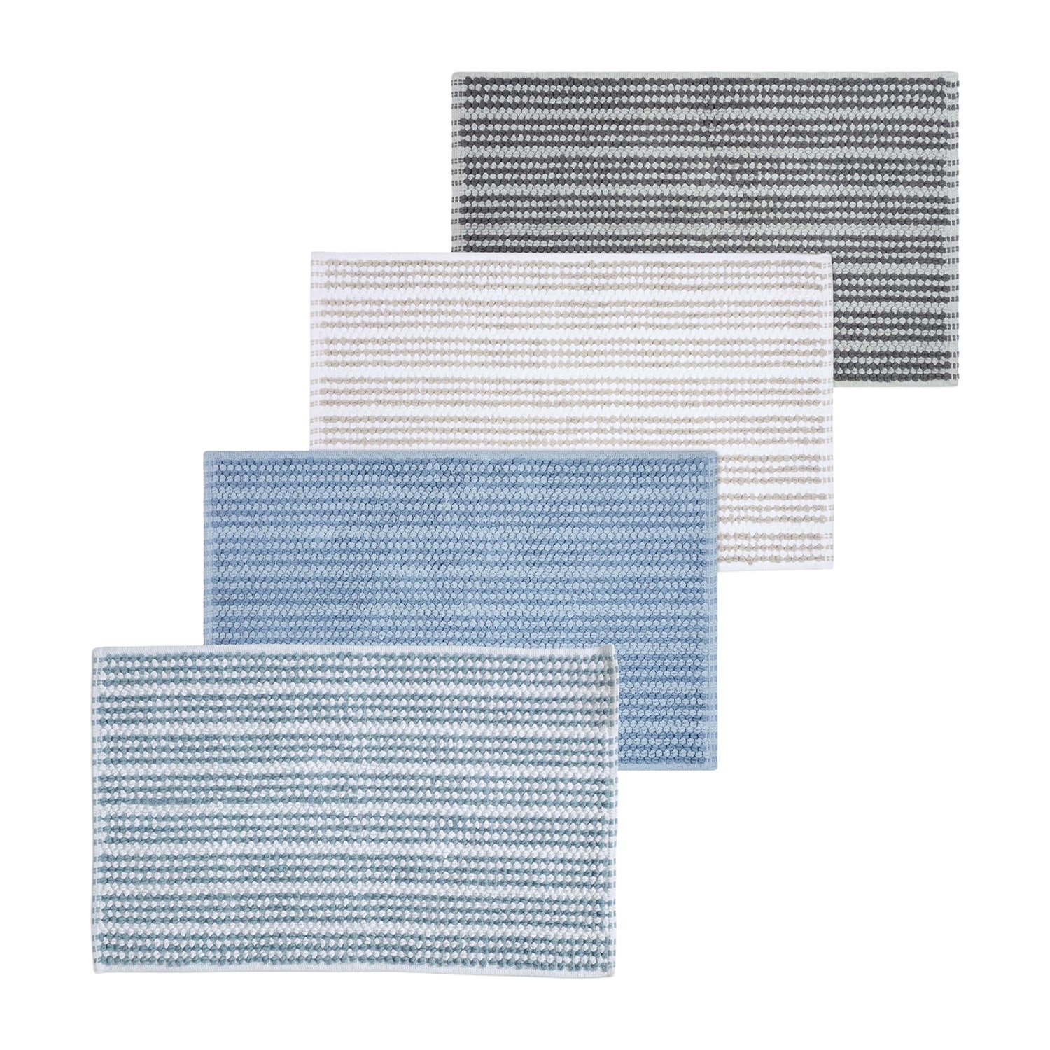 Martex Contrast Stripe Bath Rug