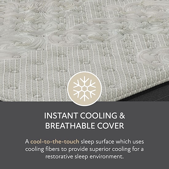 Fieldcrest Legacy Elite 13.5" Hybrid Plush Euro Top - Mattress Only