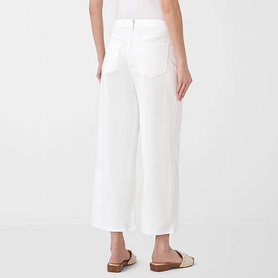 RM Rebecca Minkoff Womens Mid Rise Wide Leg Jean