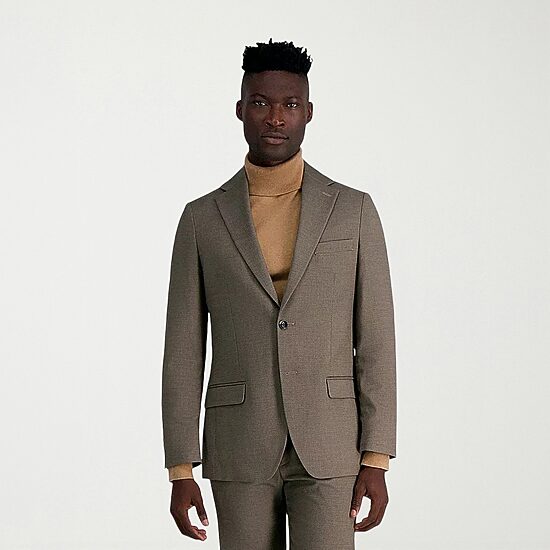 Haggar JMH Tailored Prominent Twill Mens Stretch Fabric Modern Fit Suit Separates