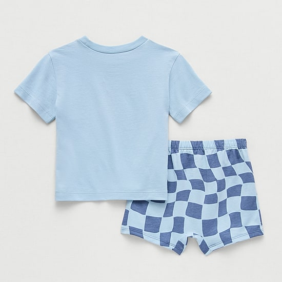 Okie Dokie Baby Boys Jersey 2-pc. Short Set