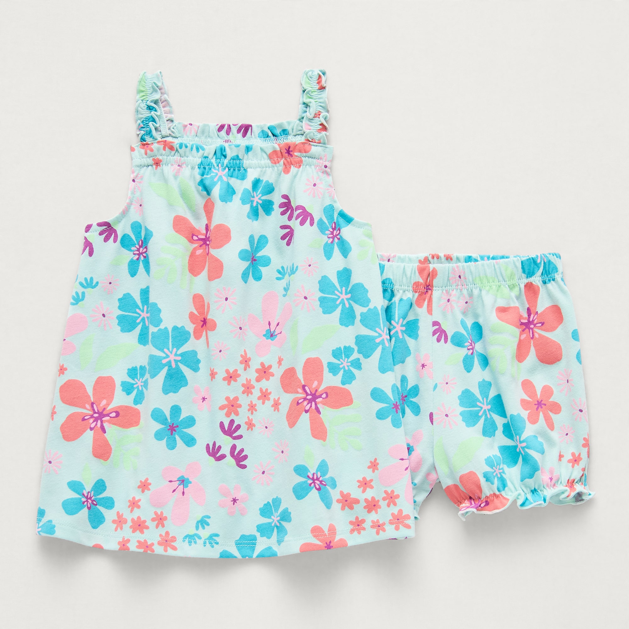 Okie Dokie Baby Girls 2-pc. Dress Set