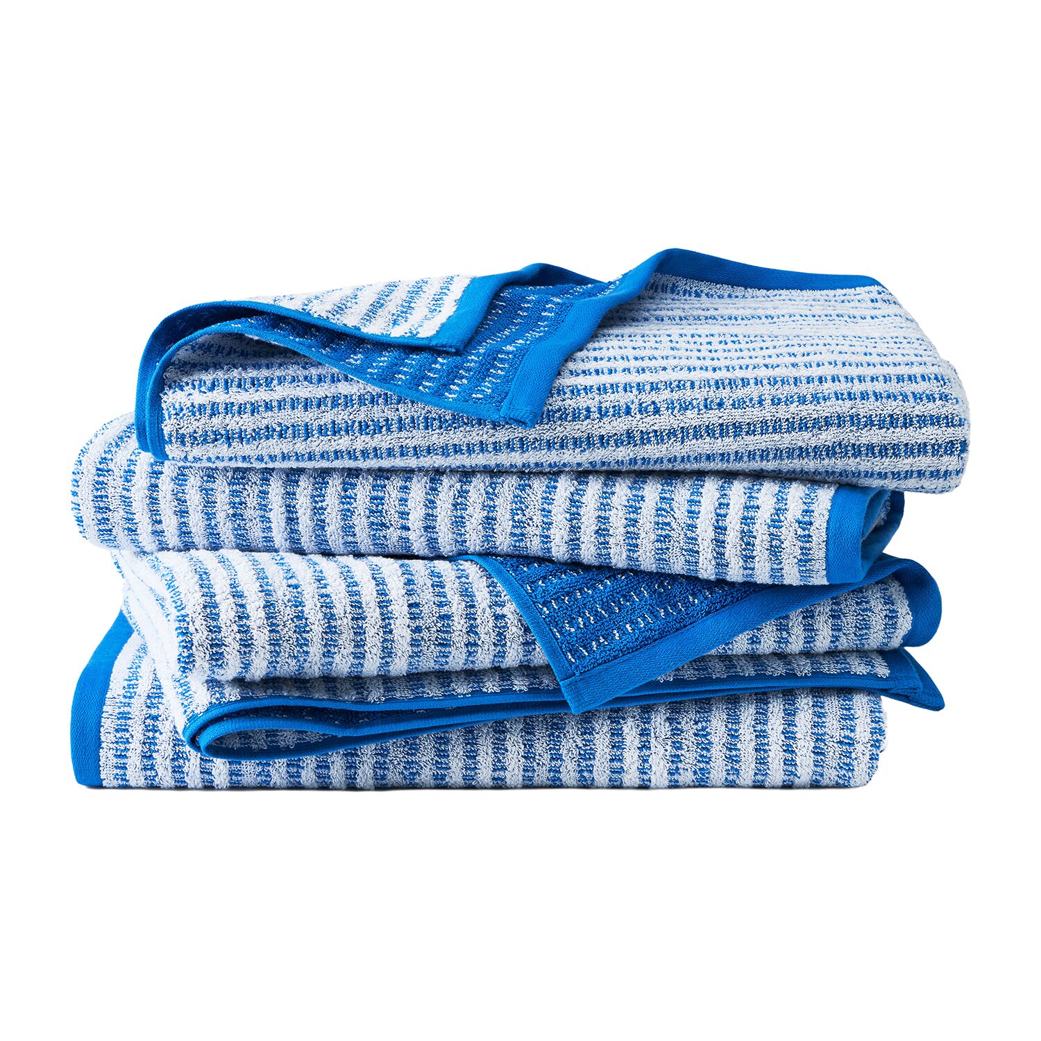 Town And Country Striped Reversible 4-pc. Quick Dry Bath Towel Set