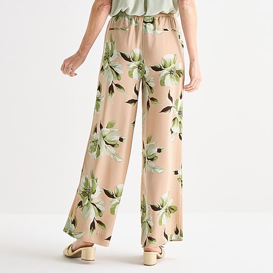Liz Claiborne Womens Straight Mid Rise Pull-On Pant