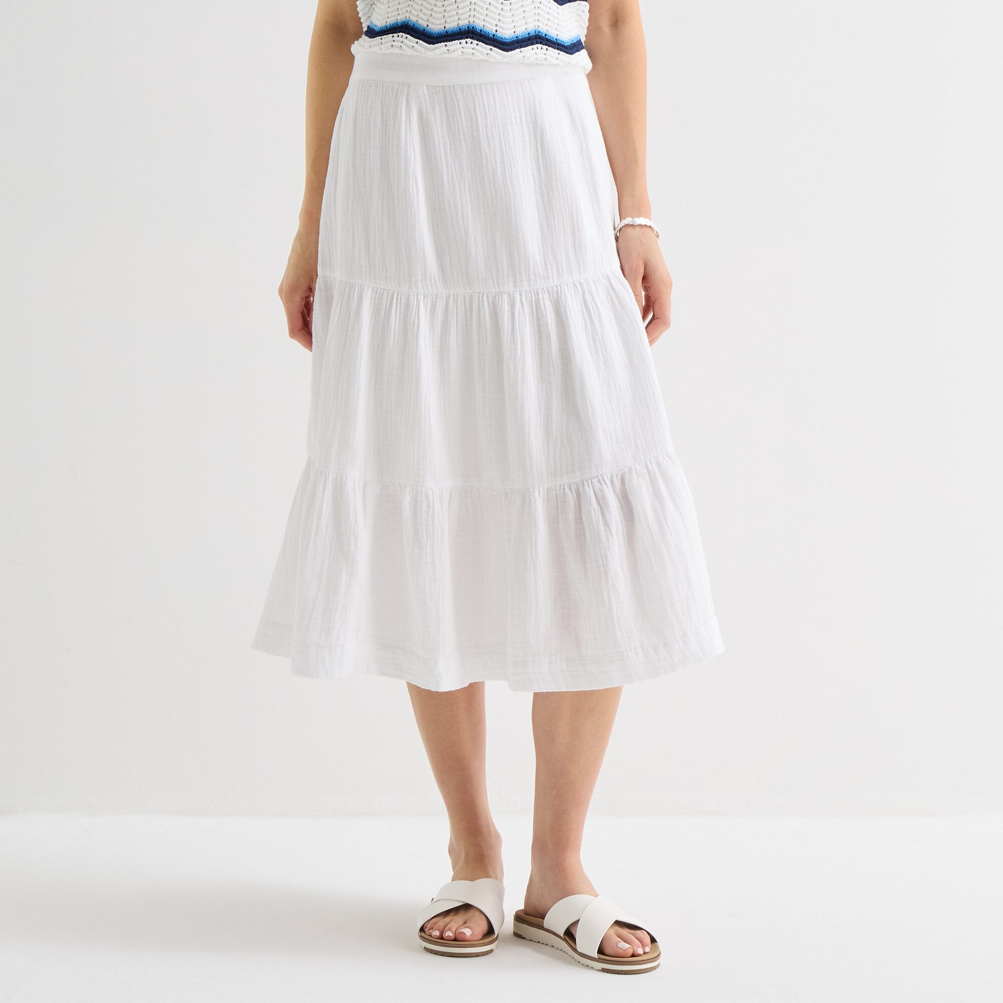 St. John's Bay Womens Long A-Line Skirt