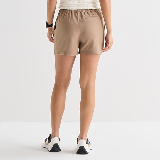 Stylus Womens High Rise Pull-On Short