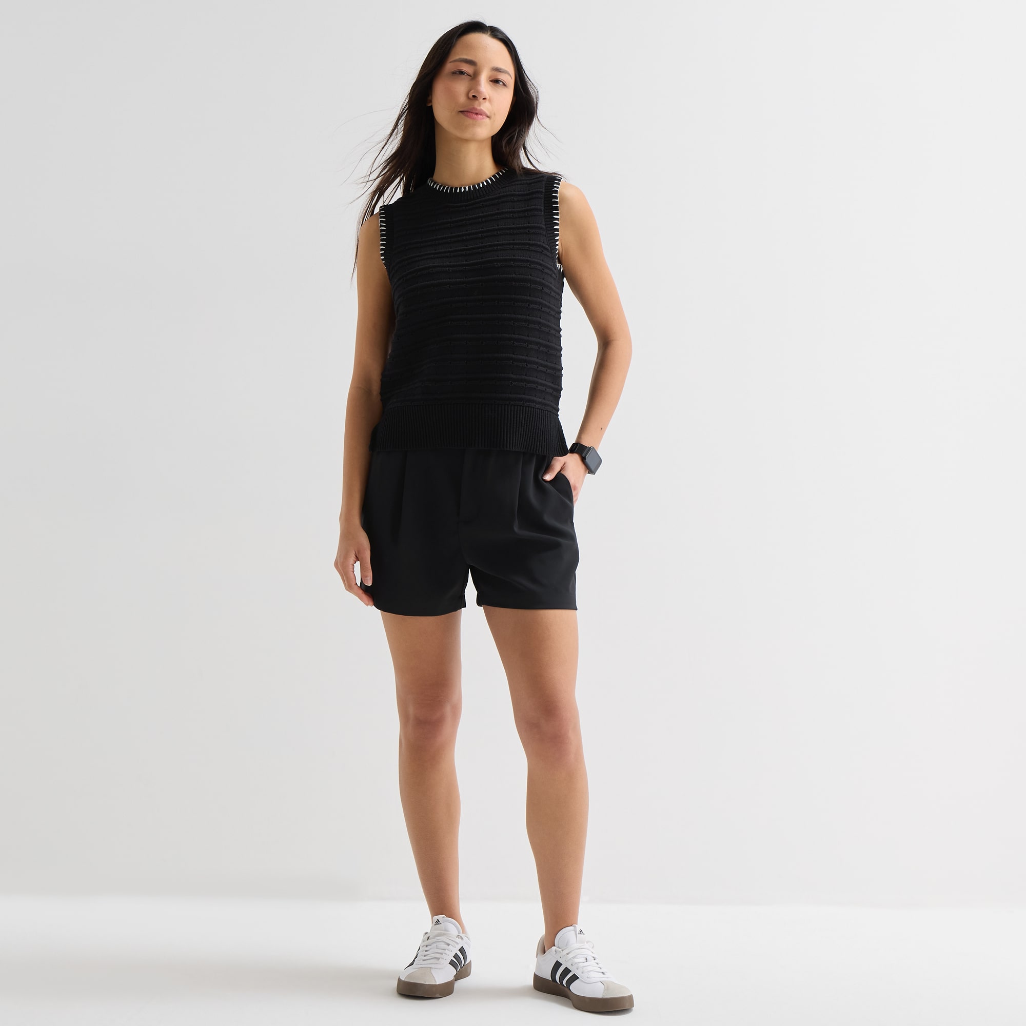Stylus Womens High Rise Pull-On Short