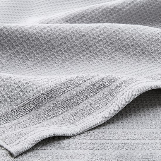 Town And Country Small Waffle Woven Terry Stripe 4-pc. Quick Dry Bath Towel Set