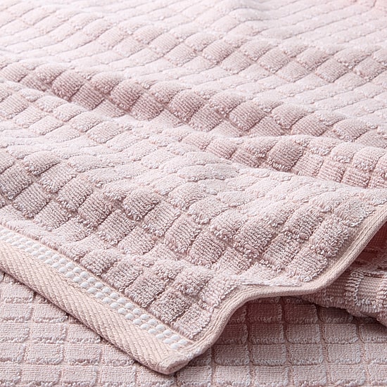 Town And Country Windowpane Textured 4-pc. Quick Dry Bath Towel Set