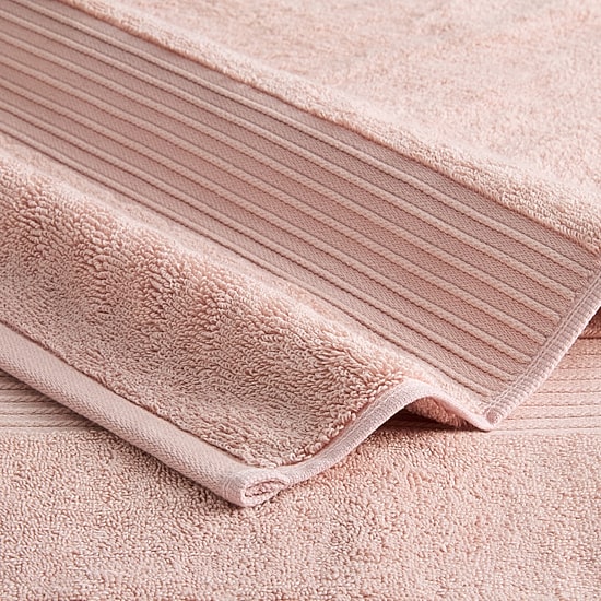 Town And Country Solid Dobby Border 6-pc. Quick Dry Bath Towel Set