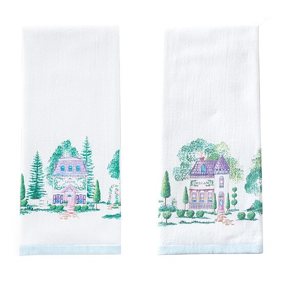 Lenox Spice Village 2 Pack Kitchen Towel