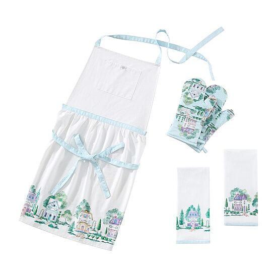 Lenox Spice Village Kitchen Apron Set