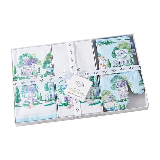 Lenox Spice Village Kitchen Apron Set