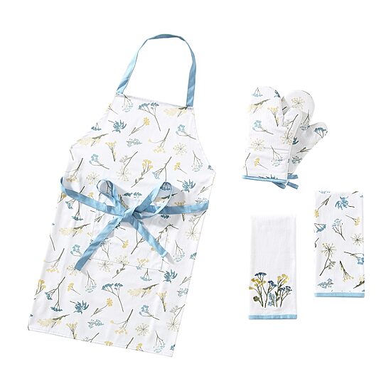 Lenox Wildflower Kitchen 5-pc. Apron Set