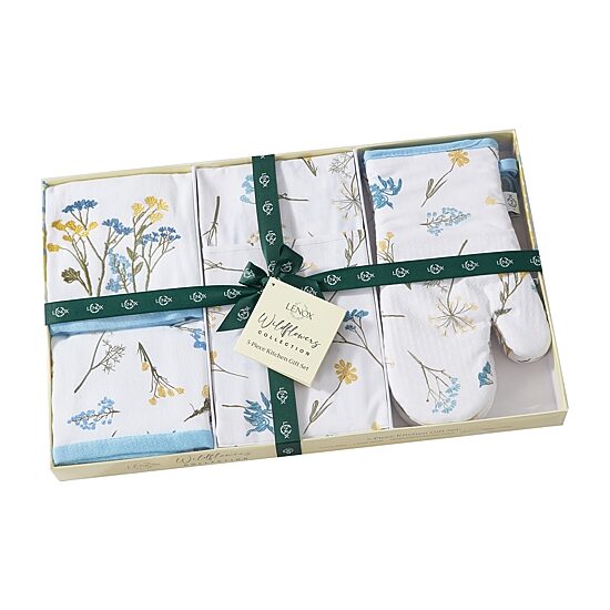 Lenox Wildflower Kitchen 5-pc. Apron Set