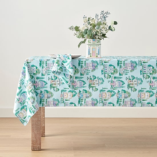 Lenox Spice Village Allover Tablecloth