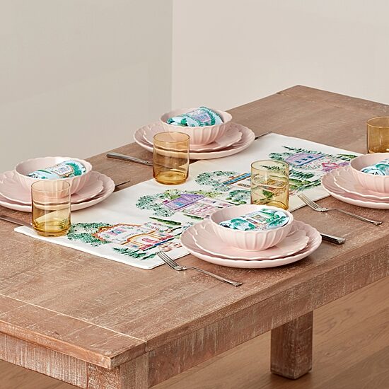 Lenox Spice Village Centerpiece 14X36 Table Runner