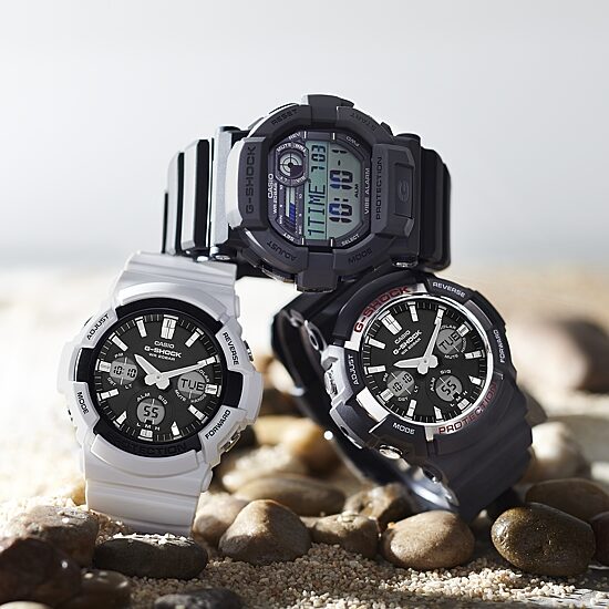 CASIO G-SHOCK ホワイト デジタル腕時計 本体 Casio G-Shock Mens Digital White Strap Watch Gas100b-7a - JCPenney