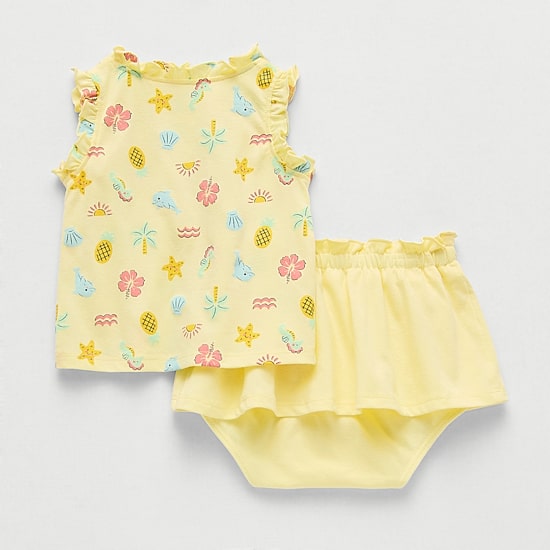 Okie Dokie Baby Girls 2-pc. Skort Set