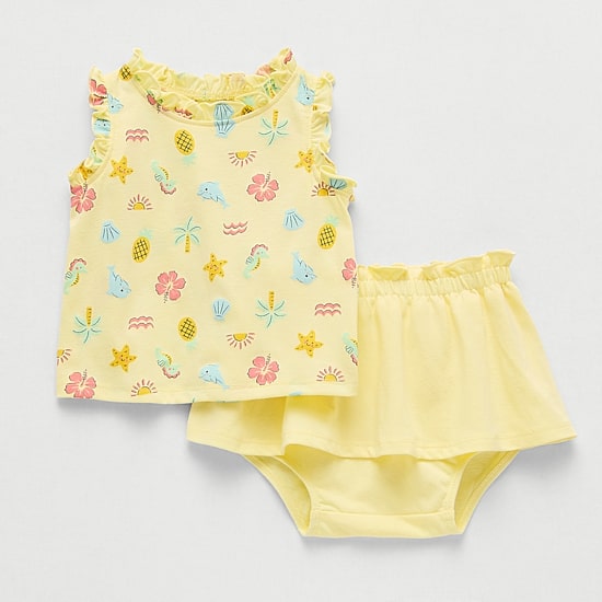 Okie Dokie Baby Girls 2-pc. Skort Set