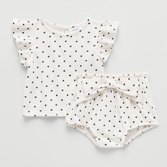 Okie Dokie Baby Girls 2-pc. Short Set
