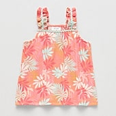 Okie Dokie Toddler & Little Girls Square Neck Sleeveless Tank Top