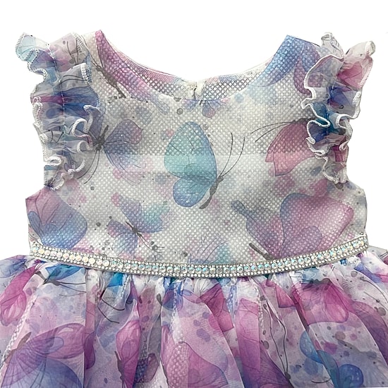 Blueberi Boulevard Toddler Girls Sleeveless A-Line Dress