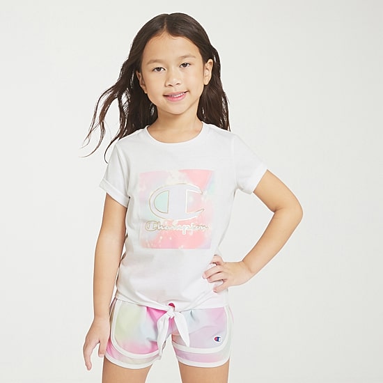 Champion Little Girls Knit 2-pc. Short Set