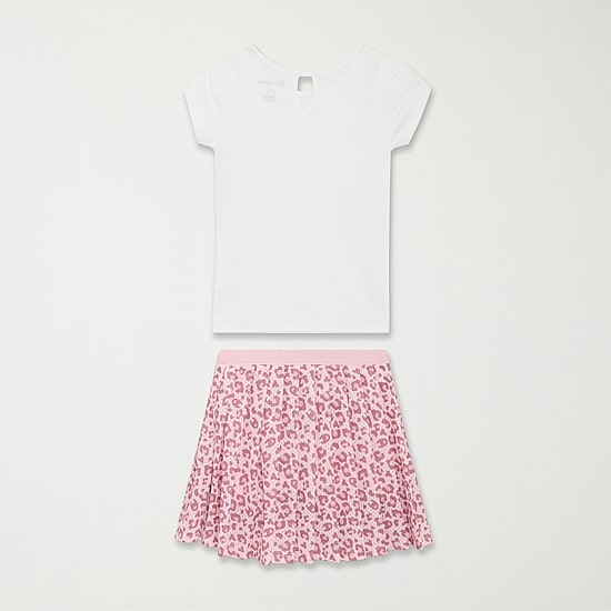 Champion Little Girls Knit 2-pc. Skort Set